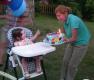 Mary's second birthday
